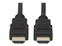 Eaton Tripp Lite Series High-Speed HDMI Cable, Digital Video with Audio, UHD 4K (M/M), Black, 12 ft. (3.66 m) HDMI-kabel - HDMI hann til HDMI hann - 3.7 m - dobbeltisolert - svart