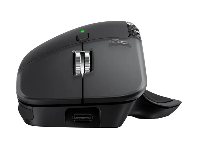 Logitech MX Master 4 for Mac - Mus 8 knapper trådløs Bluetooth, 2....