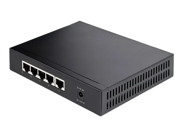 StarTech.com Unmanaged 2.5G Switch, 5 Port Gigabit 2.5GBASE-T Ethe...