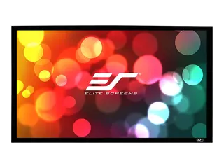 Elite Screens SableFrame ER100DHD3 - Projeksjonsskjerm veggmonterbar - 100" (254 cm) - 16:9 - CineGrey 3D - fløyelssvart