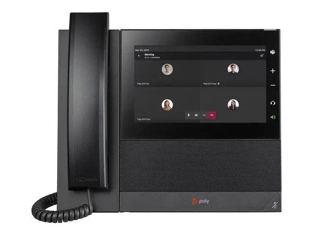 Poly CCX 600 - For Microsoft Teams VoIP-telefon med anrops-ID/samt...