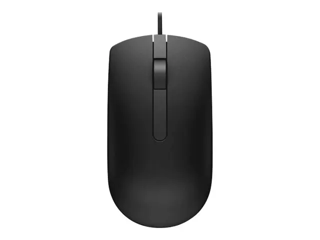 Dell MS116 - Mus optisk 2 knapper kablet USB svart løsvekt