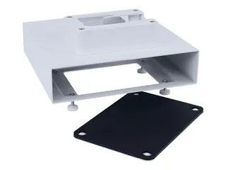 Ergotron Slim 2.0 - Monteringskomponent (CPU-holder) medisinsk - hvit - vognmonterbar - for CareFit Slim 2.0