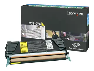 Lexmark - Ekstra høy ytelse - gul original - tonerpatron LCCP, LRP - for Lexmark C534dn, C534dtn, C534n