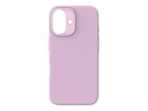 KEY - Baksidedeksel for mobiltelefon MagSafe-samsvar - aluminiumsramme, v&#230;skesilikon, polykarbonat (PC) - flamingorosa - for Apple iPhone 16