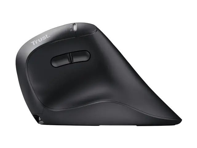 Trust Vyran - Vertikal mus - ergonomisk - høyrehendt - optisk - 8 ...