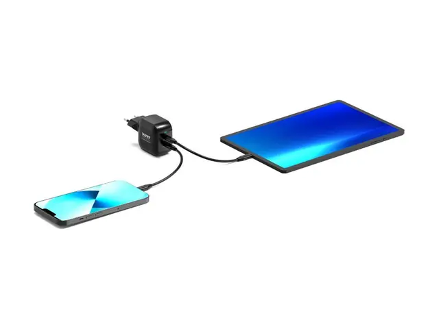 PORT Connect - Strømadapter - GaN II - 35 watt - 3 A - PD 3.0 - 2 ...