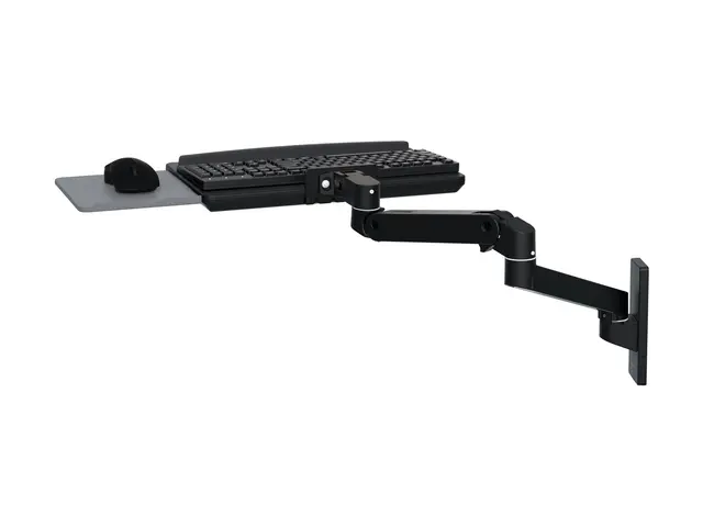 Ergotron LX Pro - Tastatur/musearm-monteringsbakke justerbar veggm...