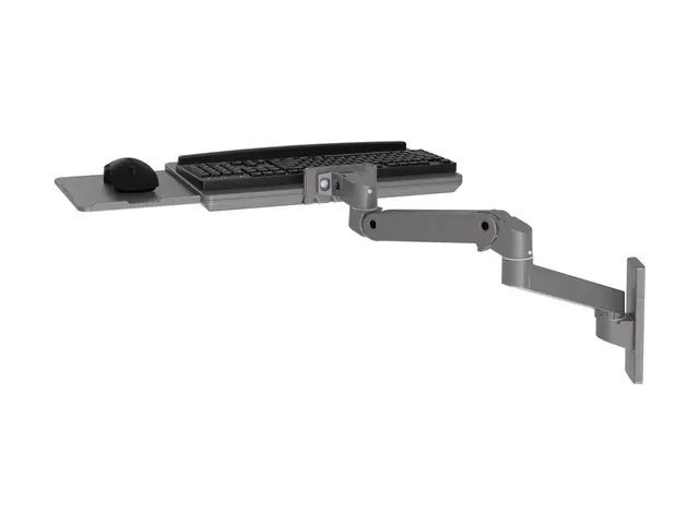 Ergotron LX Pro - Tastatur/musearm-monteringsbakke justerbar veggm...