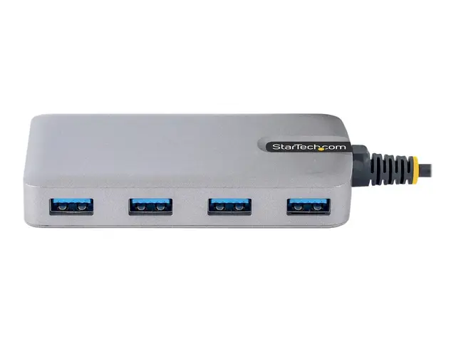 StarTech.com 4-Port USB-C Hub, USB 3.0 5Gbps, Bus Powered, Type-C ...
