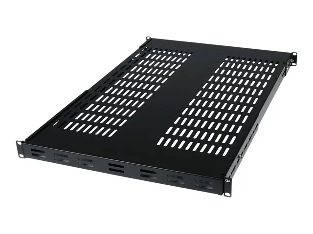 StarTech.com 1U Adjustable Vented Server Rack Mount Shelf - 175lbs...
