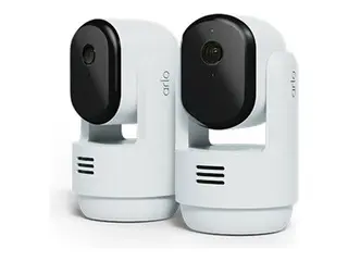 Arlo Essential 3 - Nettverksoverv&#229;kingskamera PTZ - innend&#248;rs - farge (Dag og natt) - 3 MP - 2304 x 1296 - lyd - tr&#229;dl&#248;s - Wi-Fi (en pakke 2)