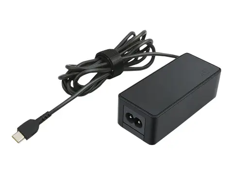 Lenovo 45W Standard AC Adapter (USB Type-C) Strømadapter - AC 100-240 V - 45 watt - Campus - for ThinkPad T16 Gen 4 21QN