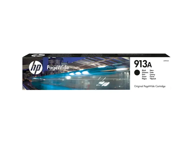 HP 913A - Svart original PageWide blekkpatron for 352, 377, MFP 37...