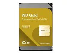 WD Gold WD221KRYZ - Harddisk - Enterprise 22 TB - intern - 3.5&quot; - SATA 6Gb/s - 7200 rpm - buffer: 512 MB