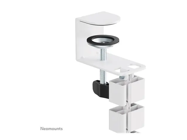 Neomounts - Kabelstyringsryggrad clamp-on design, universal hvit