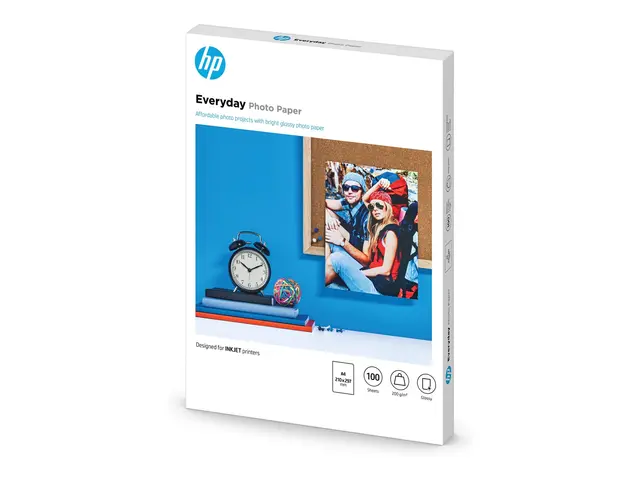 HP Everyday Photo Paper - Blank A4 (210 x 297 mm) 200 g/m² 100 ark...
