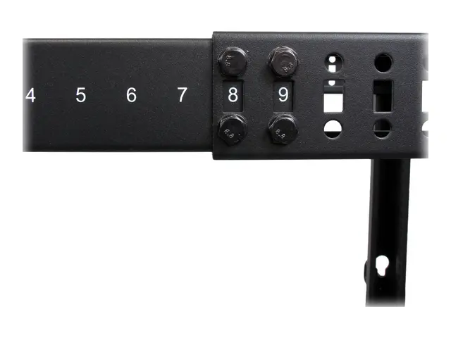 StarTech.com 25U 19" Open Frame Server Rack, 4 Post Adjustable Dep...