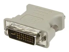 StarTech.com DVI to VGA Cable Adapter - DVI (M) to VGA (F) 1 Pack - Male DVI to Female VGA (DVIVGAMF) - VGA-adapter - DVI-I (hann) til HD-15 (VGA) (hunn) - beige - for P/N: MXT101MMHD15, MXT101MMHD6