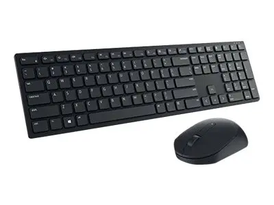 Dell Pro KM5221W - Tastatur- og mussett trådløs 2.4 GHz QWERTY US ...