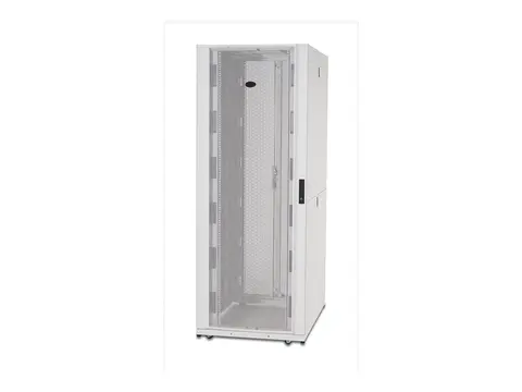 APC NetShelter SX Cabinet with Sides - Rack skap hvit - 45U - TAA-samsvar - for P/N: SMT1000RM1U, SMT750RM1U, SRTL10KRM4UT, SRTL5KRM2UI-HW, SRTL5KRM2UT-HW, SRTL8KRM4UT
