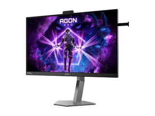 AOC AGON PRO AG276QSG2 - LED-skjerm - gaming 27" - 2560 x 1440 QHD @ 360 Hz - Fast IPS - 600 cd/m² - 1000:1 - DisplayHDR 600 - 0.3 ms - 3xHDMI, DisplayPort - høyttalere - svart, grå