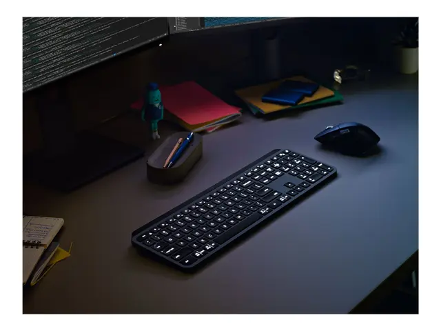 Logitech MX Keys for Business - Tastatur bakbelysning trådløs Blue...