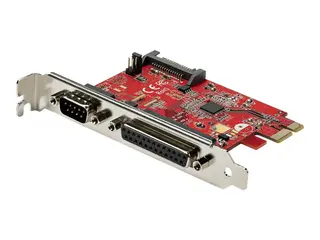 STARTECH.COM PCI Express Expansion Adapter Card 1xDB25 Parallel 1xRS232 Ser