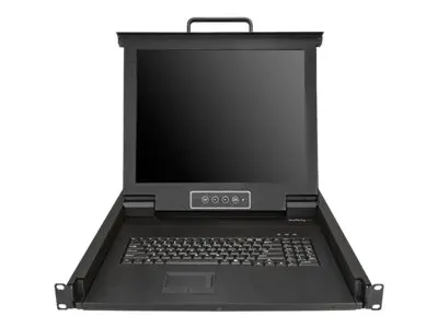 StarTech Rackmount KVM Console, Single Port VGA with 17" LCD Monit...