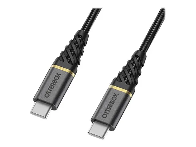OtterBox Premium - USB-kabel 24 pin USB-C (hann) til USB 2.0 3 A m...