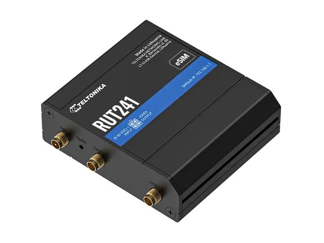 Teltonika RUT241 eSIM - Trådløs ruter WWAN 2,4 GHz 2G, 3G, 4G DIN-...