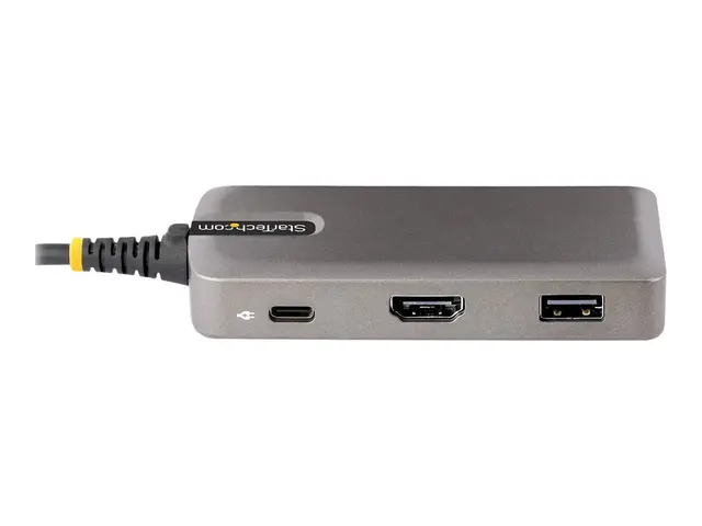 StarTech.com USB-C Multiport Adapter, 4K 60Hz HDMI, HDR, 3-Port US...