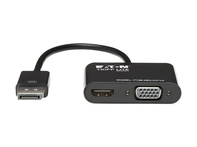 Eaton Tripp Lite Series DisplayPort to HDMI VGA Adapter Converter ...