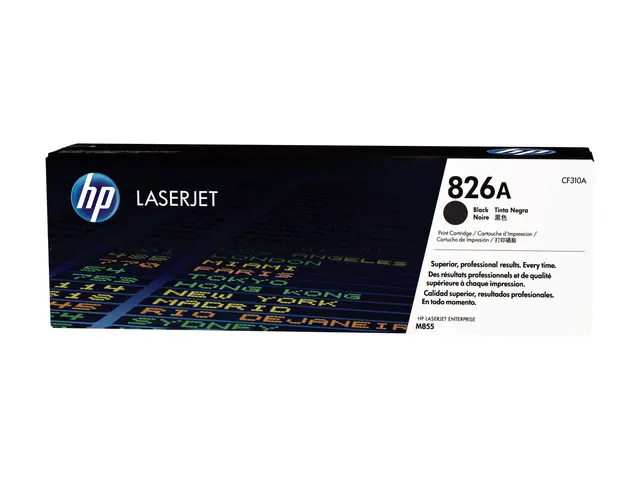 HP 826A - Svart - original - LaserJet - tonerpatron (CF310A) for Color LaserJet Enterprise M855dn, M855x+, M855x+ NFC/Wireless direct, M855xh 