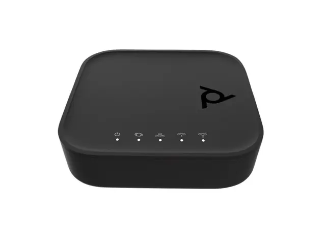 HP Poly ATA 402 - VoIP-telefonadapter med Open SIP 100Mb LAN