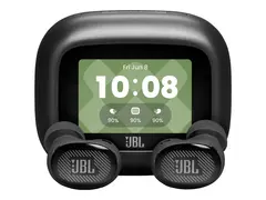 JBL LIVE Buds 4 - True wireless-hodetelefoner med mikrofon i øret - Bluetooth - aktiv støydemping - svart