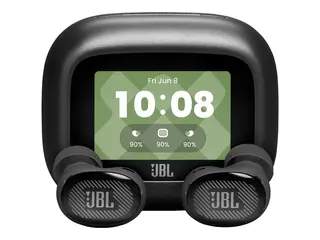 JBL LIVE Buds 4 - True wireless-hodetelefoner med mikrofon i øret - Bluetooth - aktiv støydemping - svart