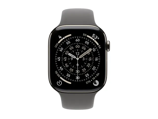 Apple Watch Series 11 (GPS + Cellular) - 46 mm naturlig titan smar...