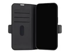 dbramante1928 Oslo Pro - Lommebok for mobiltelefon polyuretan (PU), plastikk - svart - for Apple iPhone 13, 14, 15, 16e