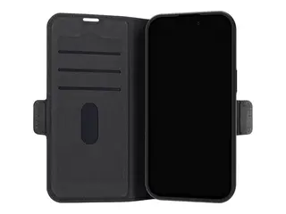 dbramante1928 Oslo Pro - Lommebok for mobiltelefon polyuretan (PU), plastikk - svart - for Apple iPhone 13, 14, 15, 16e, 17e