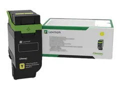 Lexmark - Gul - original - boks - tonerpatron LCCP, LRP for Lexmark CS531dw, CS632dwe, CX532adwe, CX635adwe