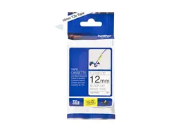 Brother TZe-FX231 - Selv-adhesiv svart p&#229; hvitt - Rull (1,2 cm x 8 m) 1 kassett(er) laminert teip - for P-Touch PT-E310, E550, P900; P-Touch Cube PT-P910; P-Touch Cube Pro PT-P910
