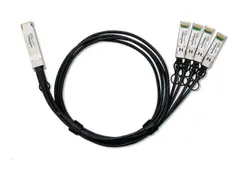 Zyxel - 100GBase-AOC direkte tilkoblingskabel QSFP28 til SFP28 - 3 m