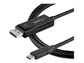 STARTECH.COM 3.3 ft. 1m USB-C to DisplayPort 1.4 Cable - Bi-Directional