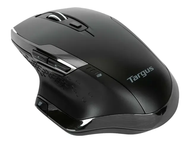 Targus - Mus ergonomisk antimikrobielt middel høyrehendt 7 knapper...