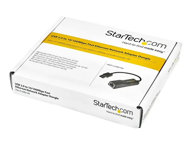 StarTech.com USB 2.0 to 10/100 Mbps Ethernet Network Adapter Dongl...