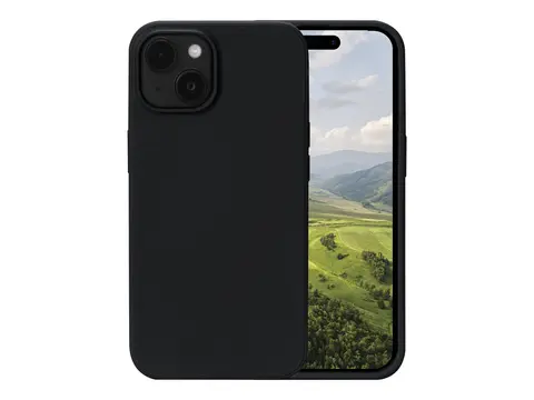 dbramante1928 Nuuk - Baksidedeksel for mobiltelefon løsvekt - plastikk - svart - for Apple iPhone 13, 14, 15, 16e, 17e