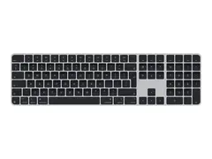 Apple Magic Keyboard with Touch ID and Numeric Keypad Tastatur - USB-C - trådløs - Bluetooth - QWERTY - Internasjonal engelsk / kanadisk fransk - svarte nøkler
