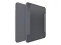 OtterBox Symmetry Series - Lommebok for nettbrett polykarbonat, syntetisk gummi - tordenv&#230;r (klar/m&#248;rk gr&#229;) - for Apple 13-inch iPad Pro (M4)
