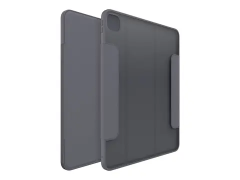 OtterBox Symmetry Series - Lommebok for nettbrett polykarbonat, syntetisk gummi - tordenv&#230;r (klar/m&#248;rk gr&#229;) - for Apple 13-inch iPad Pro (M4)